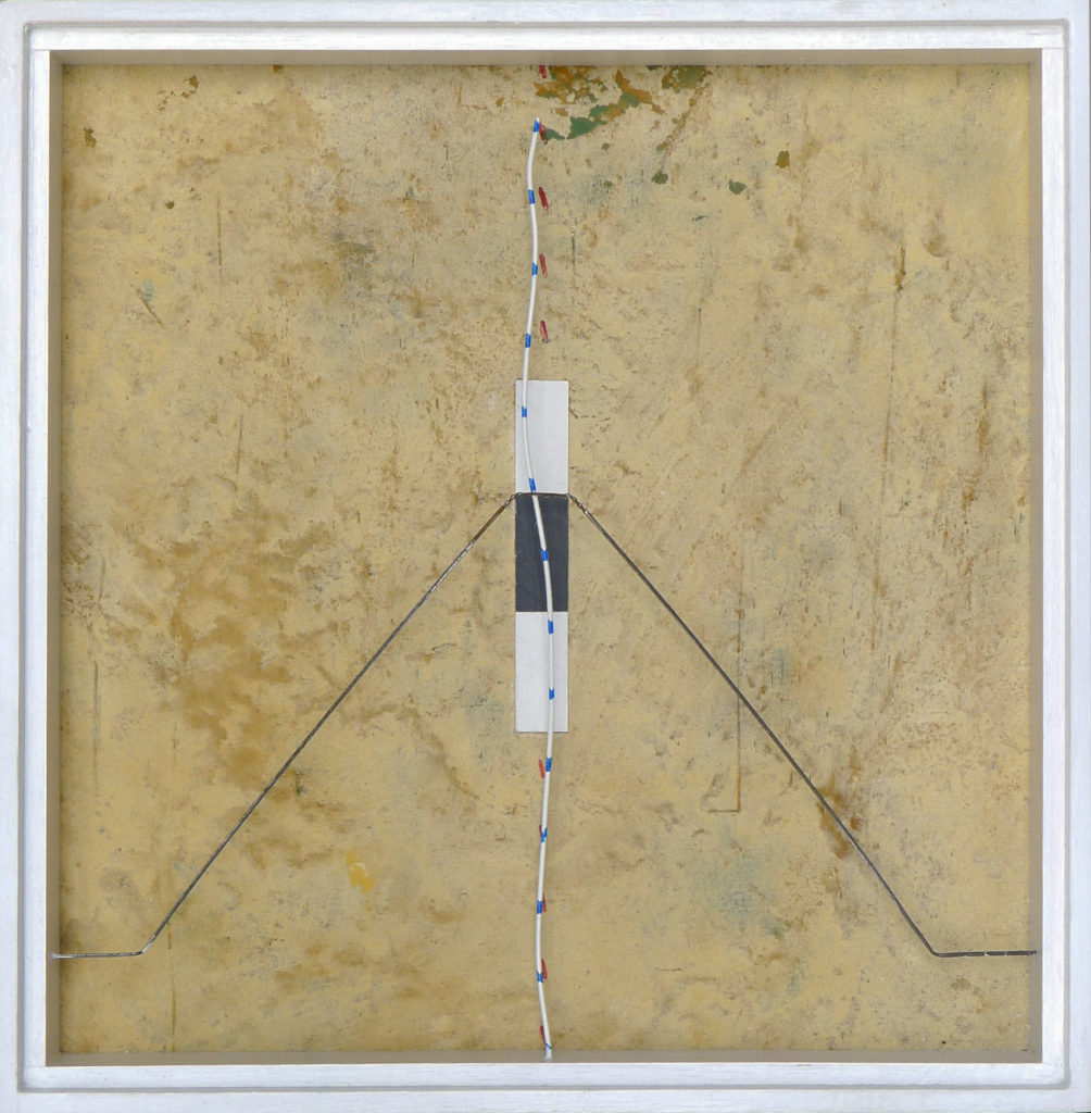 Pierre Courtois – Sans titre - Boîte, techniques mixtes – 20 x 20 x 4 cm - 2015