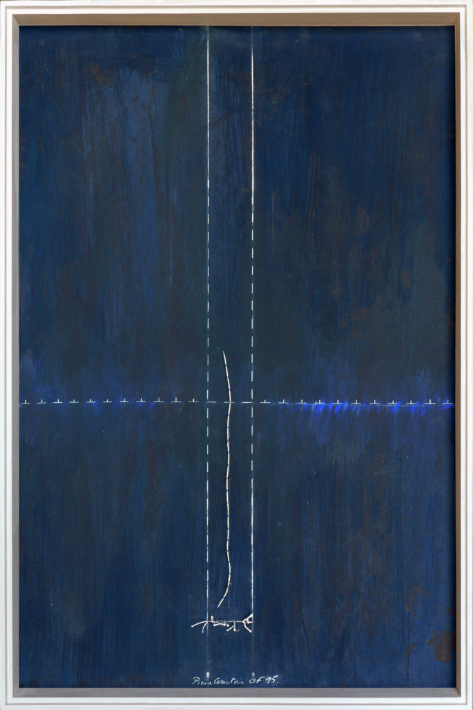 Pierre Courtois – Sans titre - Boîte, techniques mixtes e – 75 x 55 x 6 cm - 2015