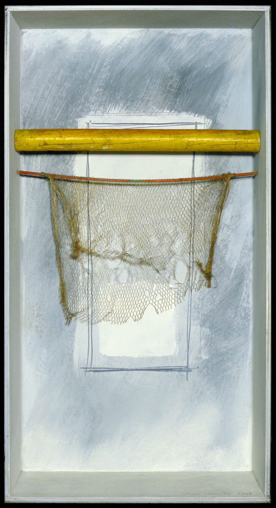 Pierre Courtois · Sans titre · Boîte, technique mixte · 60 x 30 x 11 cm · 1988