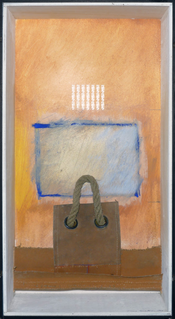 Pierre Courtois · Sans titre · Boîte, technique mixte, 60 x 30 x 11 · 1989