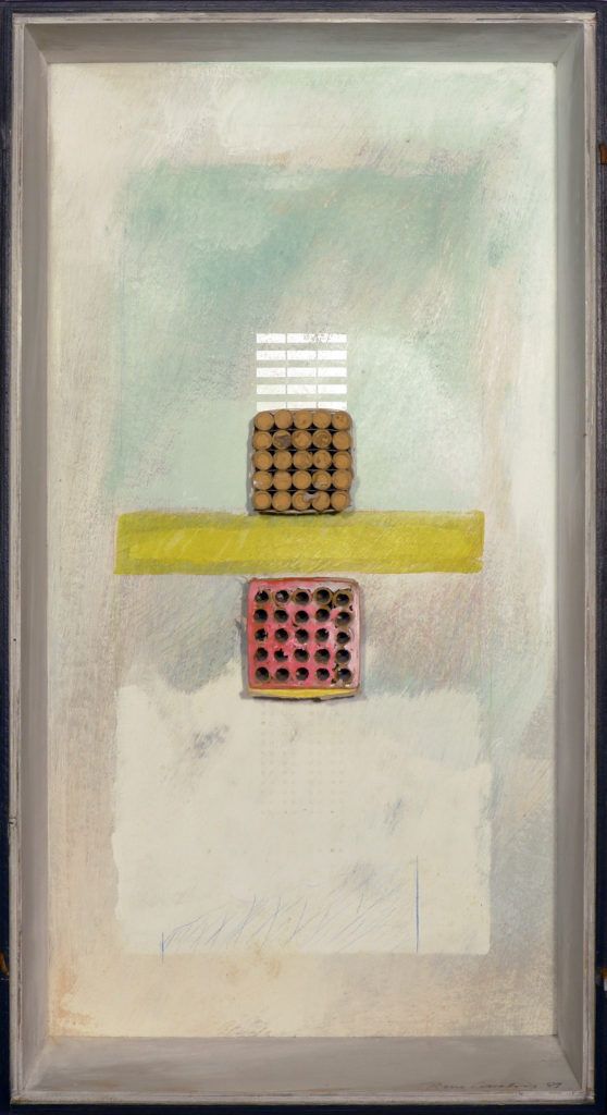 Pierre Courtois · Sans titre · Boîte, technique mixte, 60 x 30 x 11 · 1989