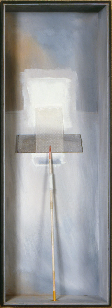 Pierre Courtois · Sans titre · Boîte, technique mixte, 90 x 30 x 11 · 1989