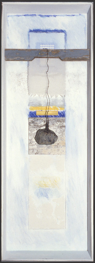 Pierre Courtois · Sans titre · Boîte, technique mixte, 90 x 30 x 11 · 1990