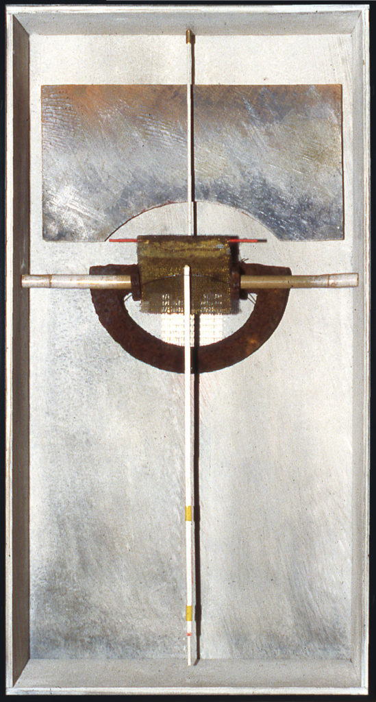 Pierre Courtois · Sans titre · Boîte, technique mixte, 60 x 30 x 11 · 1990