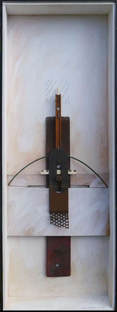 Pierre Courtois · Sans titre · Boîte, technique mixte, 90 x 30 x 11 · 1991