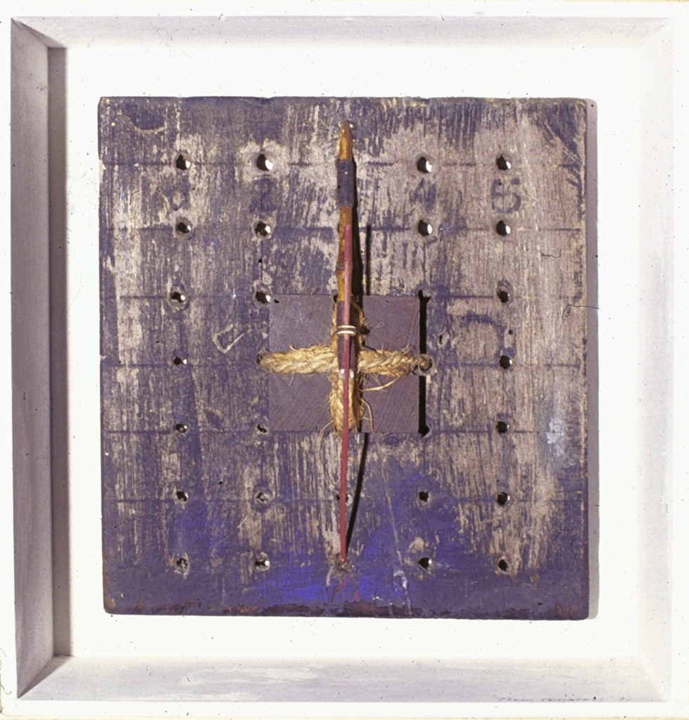 Pierre Courtois · Sans titre · Boîte, technique mixte, 30 x 30 x 10 · 1991