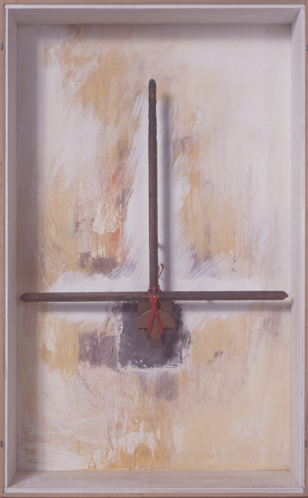 Pierre Courtois · Sans titre · Boîte, technique mixte, 90 x 45 x 11 · 1992