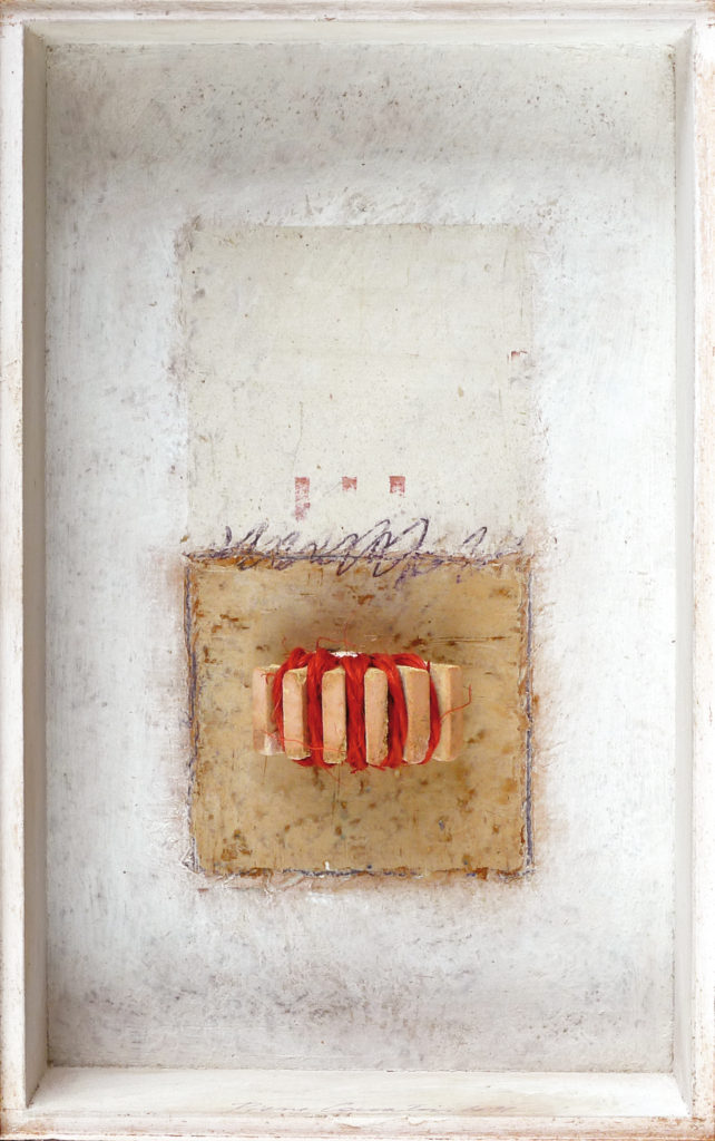 Pierre Courtois · Sans titre · Boîte, technique mixte, 24 x 15 x 4 cm · 1996
