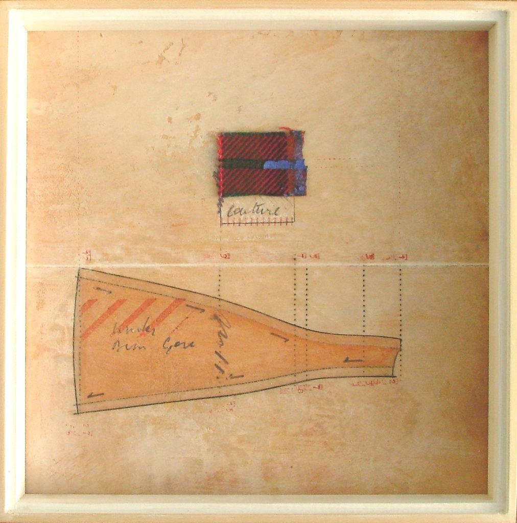 Pierre Courtois - Sans titre - Boîte techniques mixtes - 20 x 20 x 5 cm - 2004