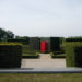 Pierre Courtois - "Points de clôture" - Installation (phase 1) - exposition "cabanes" - Château de Seneffe (B) - 2011 Vue depuis la première terrasse