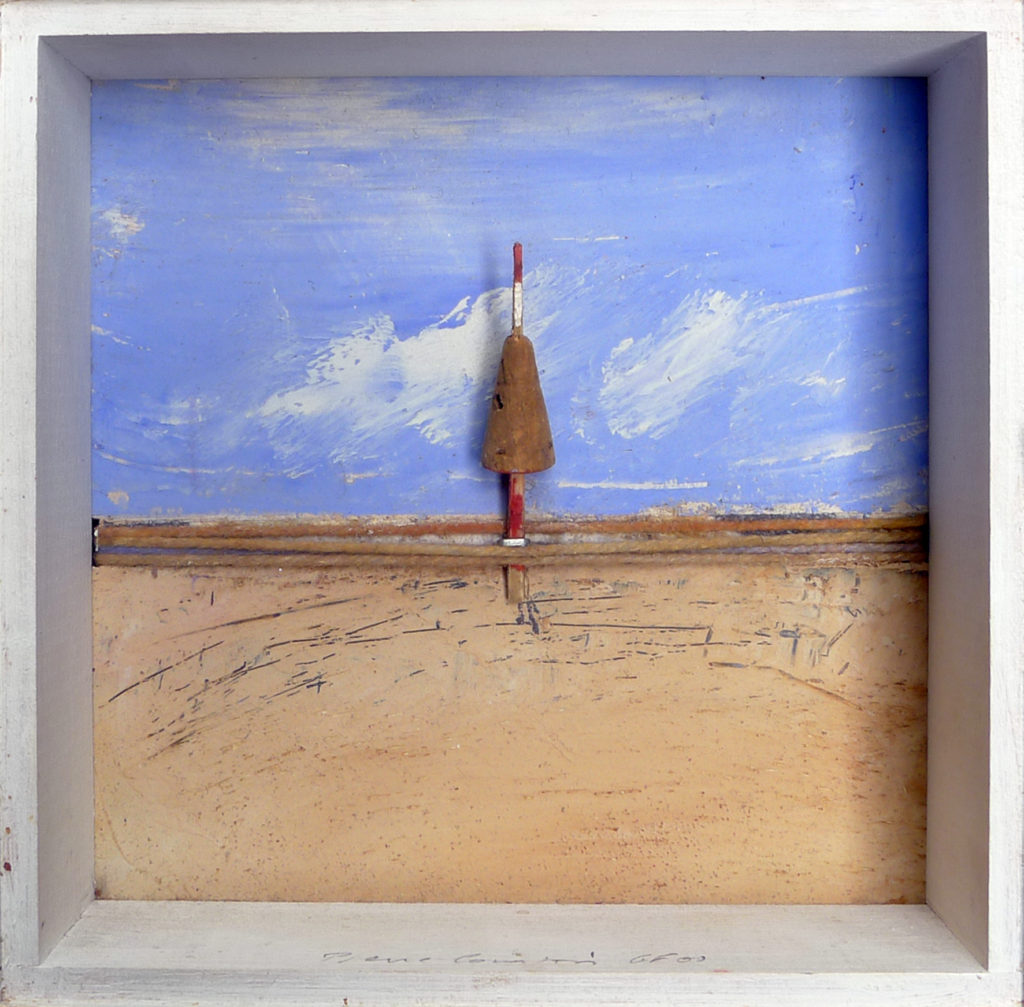 Pierre Courtois · Sans titre · Boîte, technique mixte, 15 x 15 x 4 cm · 2000