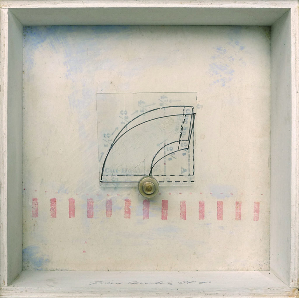 Pierre Courtois - Sans titre - Boîte, techniques mixtes - 15 x 15 x 5 cm - 2001