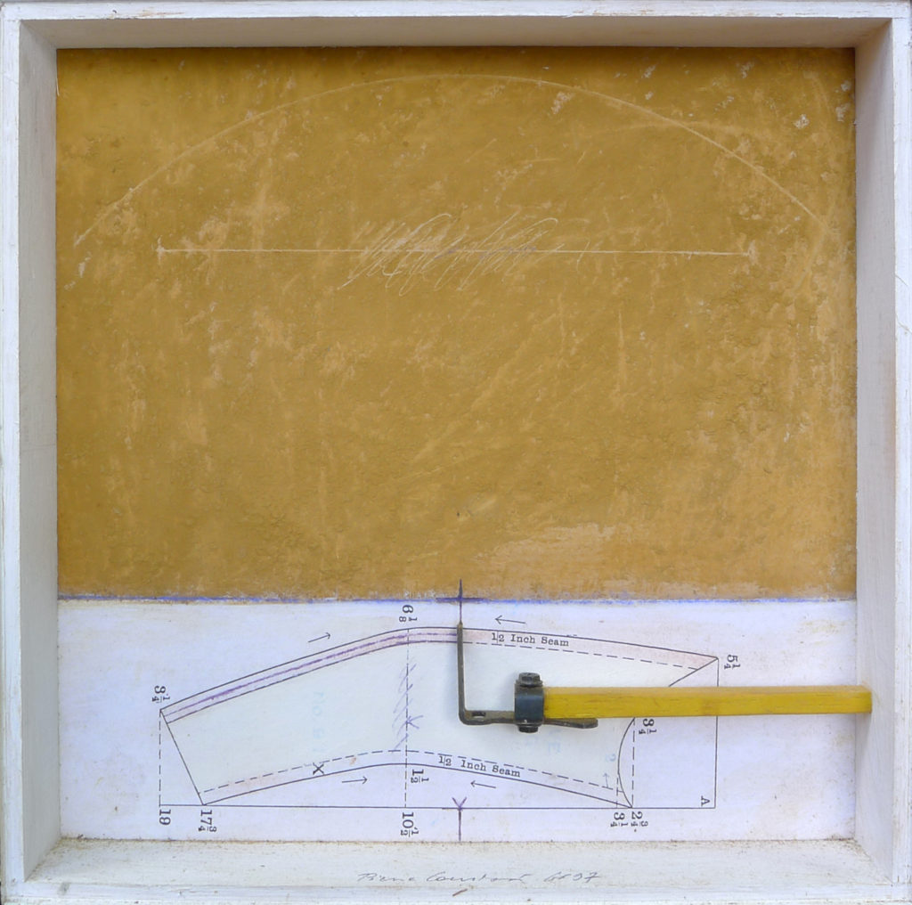 Pierre Courtois - Boîte sans titre, technique mixte - 20 x 20 x x 5 cm - 1997