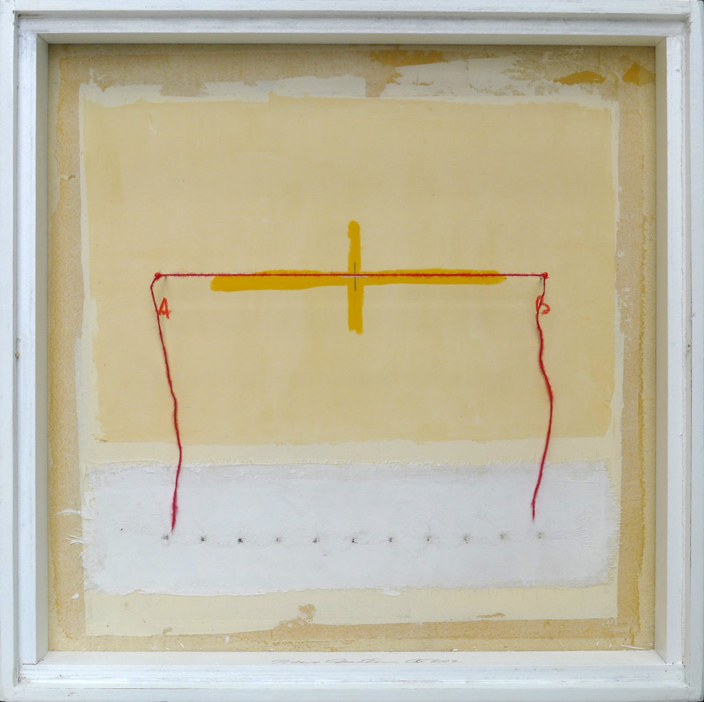 Pierre Courtois – Sans titre - Boîte, techniques mixtes – 23 x 23 x 5 cm - 2012