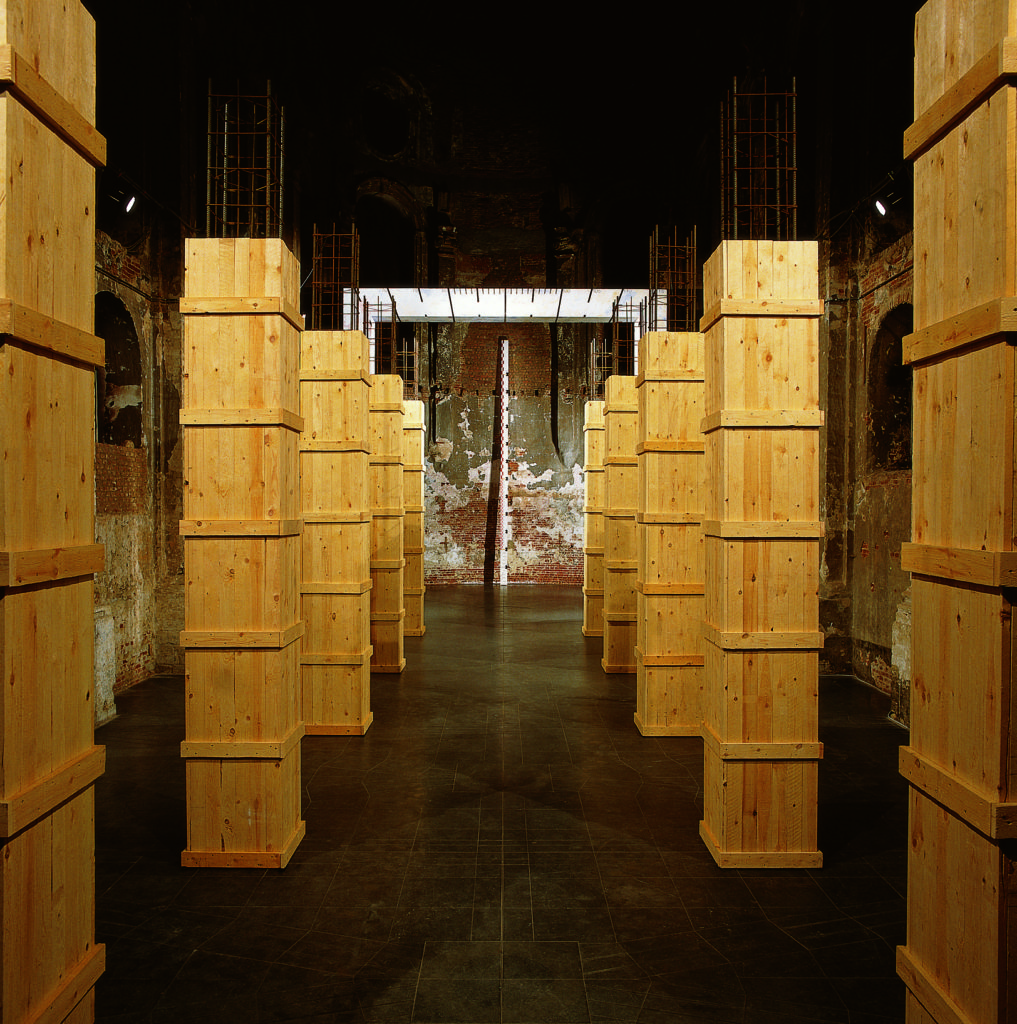 Pierre Courtois - L’Aller Vers - Intégration - Chapelle des Brigittines - Bruxelles - 1993