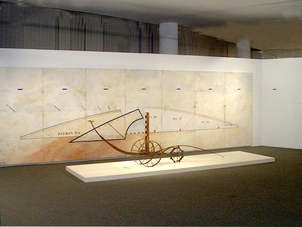 Pierre Courtois - Nature-couture – Installation, Maison de la Culture, Namur (B)) - 2002