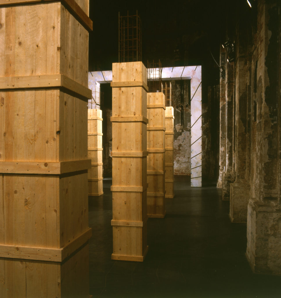 Pierre Courtois - L’Aller Vers - 1993 - Intégration - Chapelle des Brigittines - Bruxelles - Détail