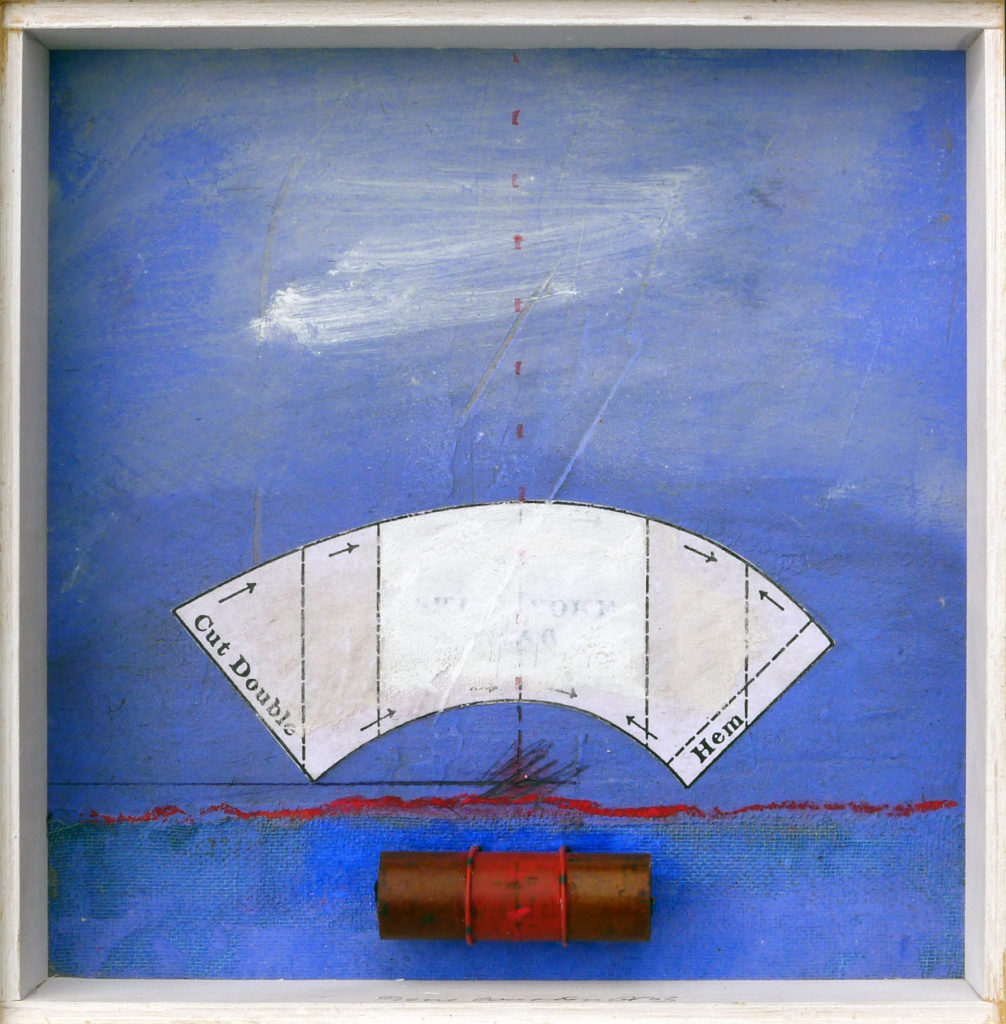 Pierre Courtois – Sans titre - Boîte, techniques mixtes - 20 x 20 x 5 cm - 2003