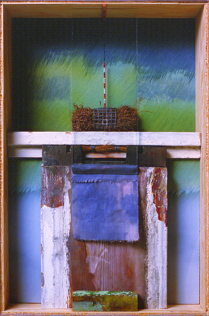 Pierre Courtois · Sans titre, boîte technique mixte · 45 x 30 x 11 cm · 1985