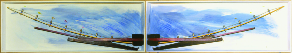 Pierre Courtois · Sans titre · Boîte, technique mixte, 30 x 180 x 11 · 1991