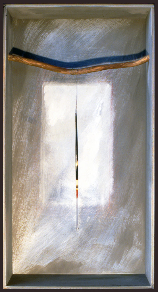 Pierre Courtois · Sans titre · Boîte, technique mixte · 60 x 30 x 11 cm · 1988