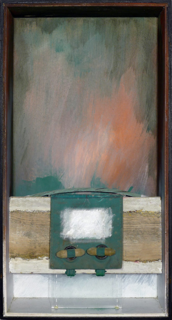 Pierre Courtois · Sans titre · Boîte, technique mixte, 60 x 30 x 11 · 1987