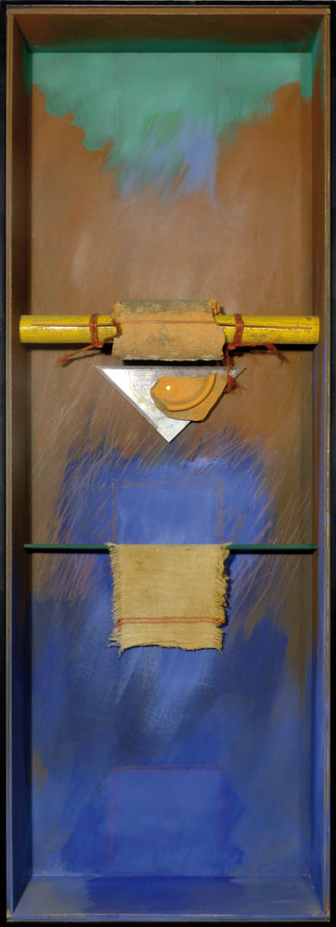 Pierre Courtois · Sans titre · Boîte, technique mixte, 90 x 30 x 11 · 1989