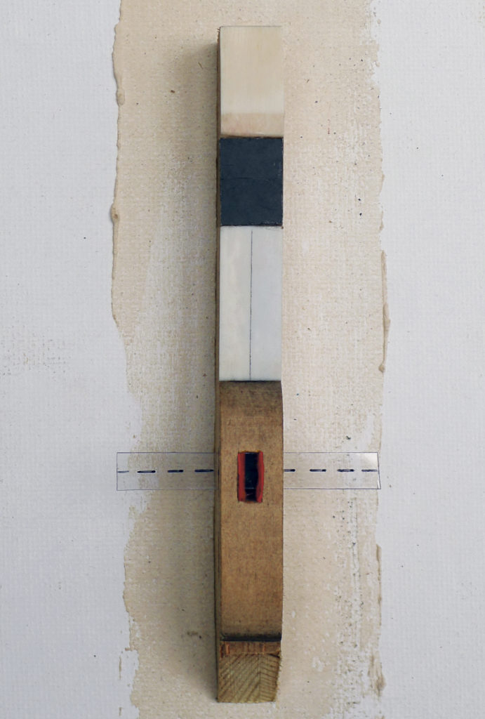 Pierre Courtois - Sans titre Réf. 19161104 - Boîte technique mixte. 16 x 11 x 4 cm - 2019